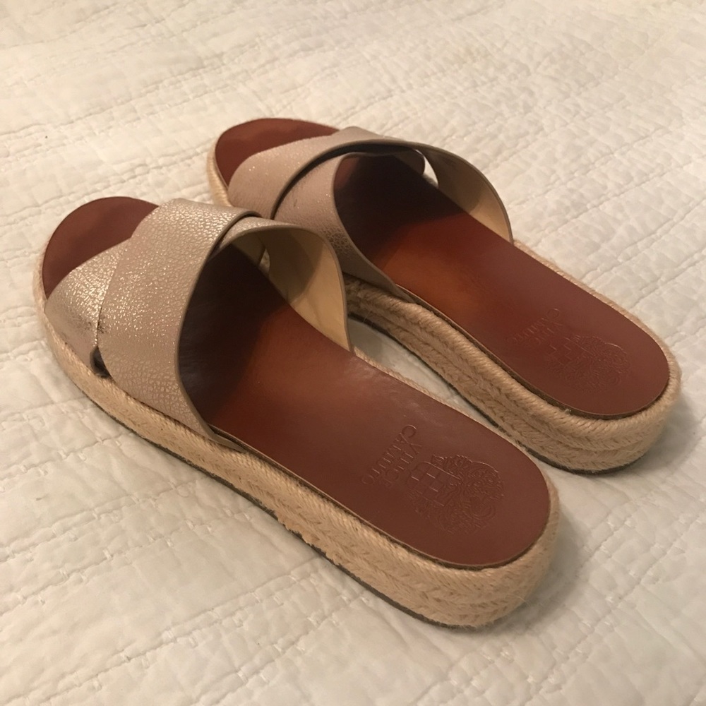 Vince Camuto espadrille platforms